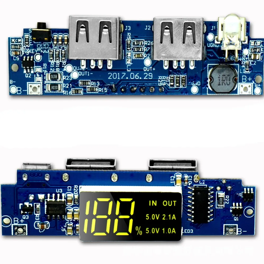 8x18650 DIY батарея банк портативный аккумулятор корпус Коробка Чехол KIT Цифровой ЖК