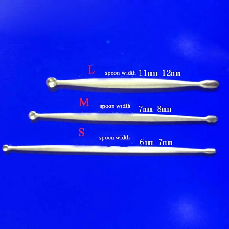 

Orthopedic medical double-head curette spoon