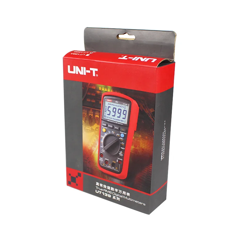 Цифровой мультиметр UT139C автоматический диапазон истинный RMS измеритель