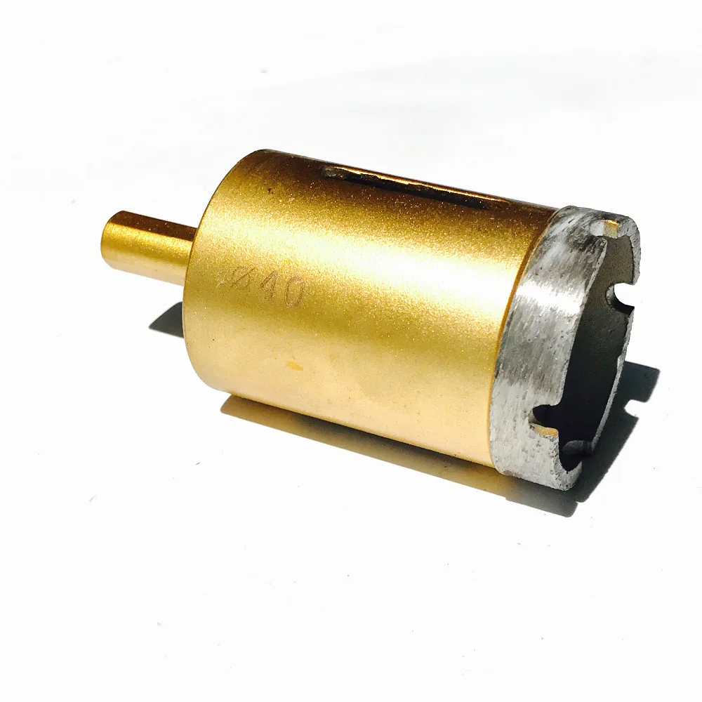 

Free shipping 40mm diameter diamond marble opener drill bit hole saw for marble/granite/brick/tile/ceramic/concrete drilling