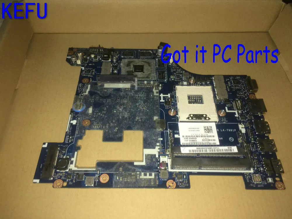 

Материнская плата для ноутбука Lenovo G580 GT630M 2 Гб