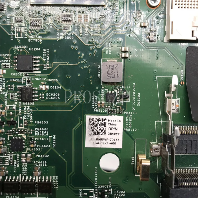 Бесплатная доставка материнская плата для ноутбука Vostro V1540 N5040 pavilion CN 0X6P88 RMRWP HM57 DDR3