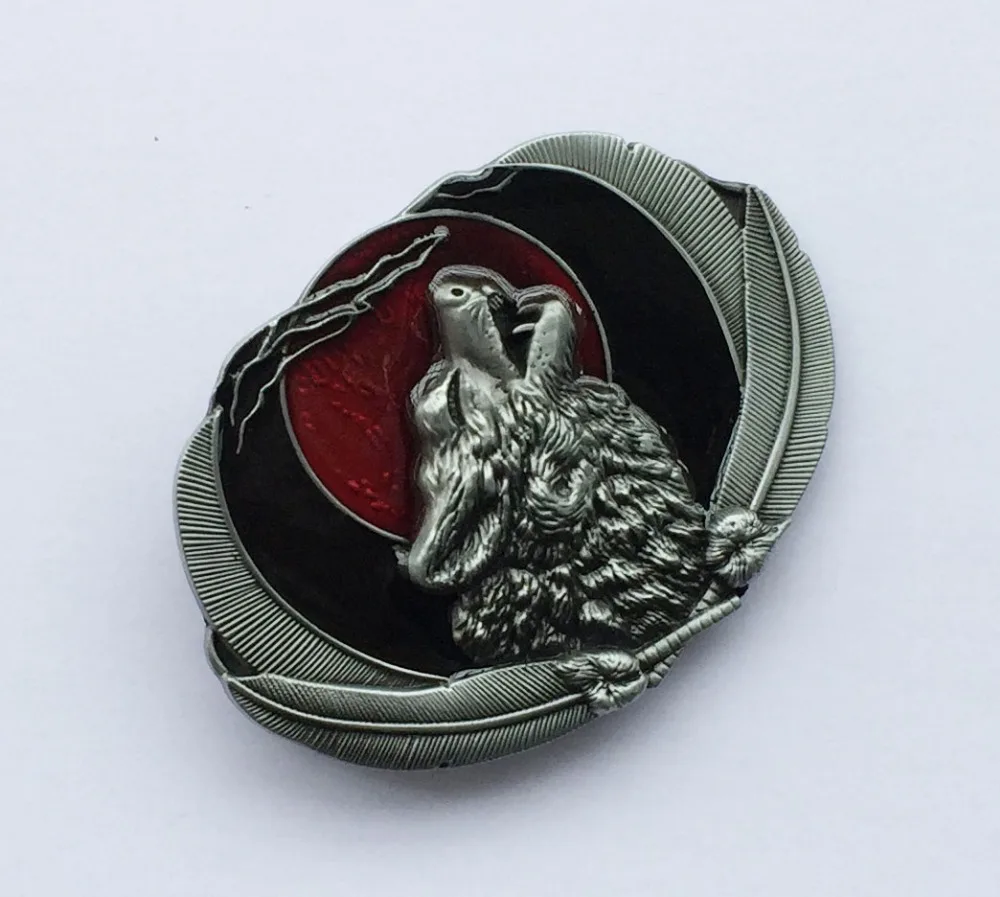 Пряжка для ремня в стиле вестерн волка | Дом и сад