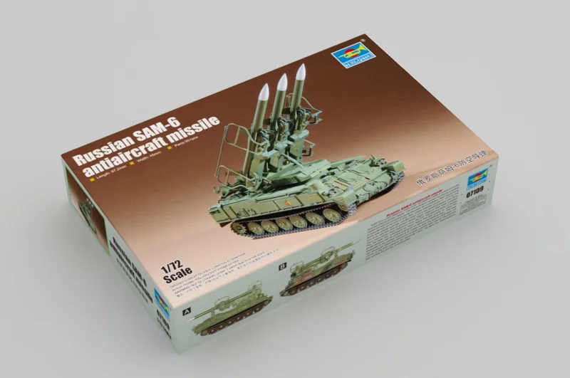 Модель сборной пусковой установки для пневматических ракет Sam -6 07109 1:72 - купить по