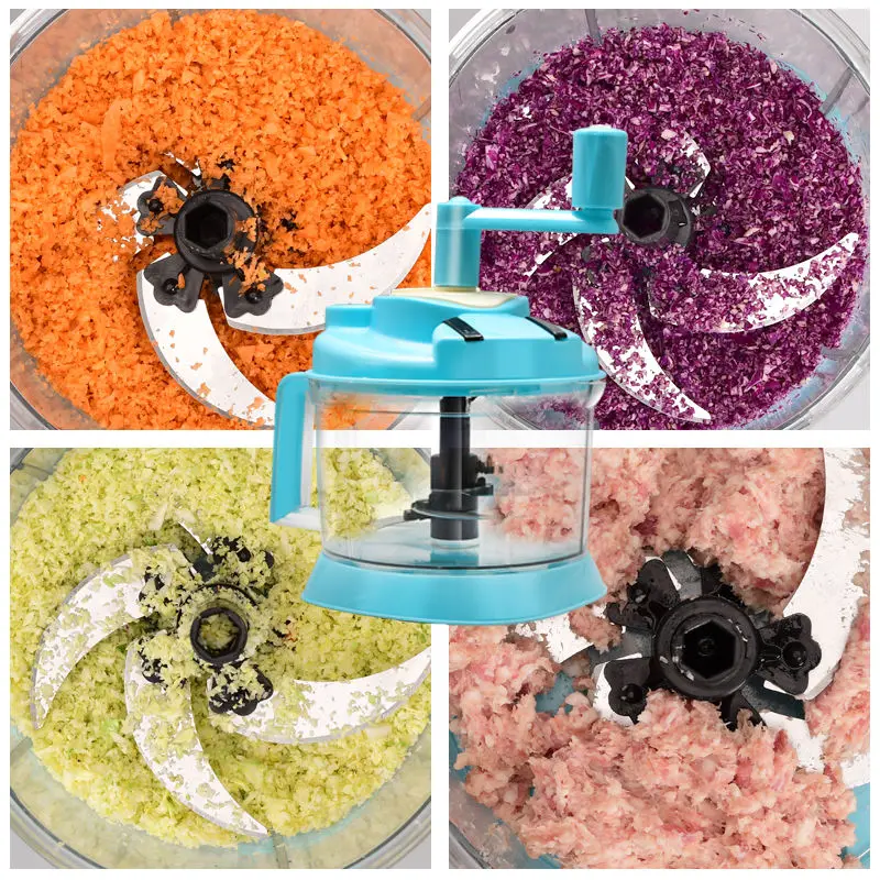 Ручной многофункциональный измельчитель Мясорубка домашняя машина для