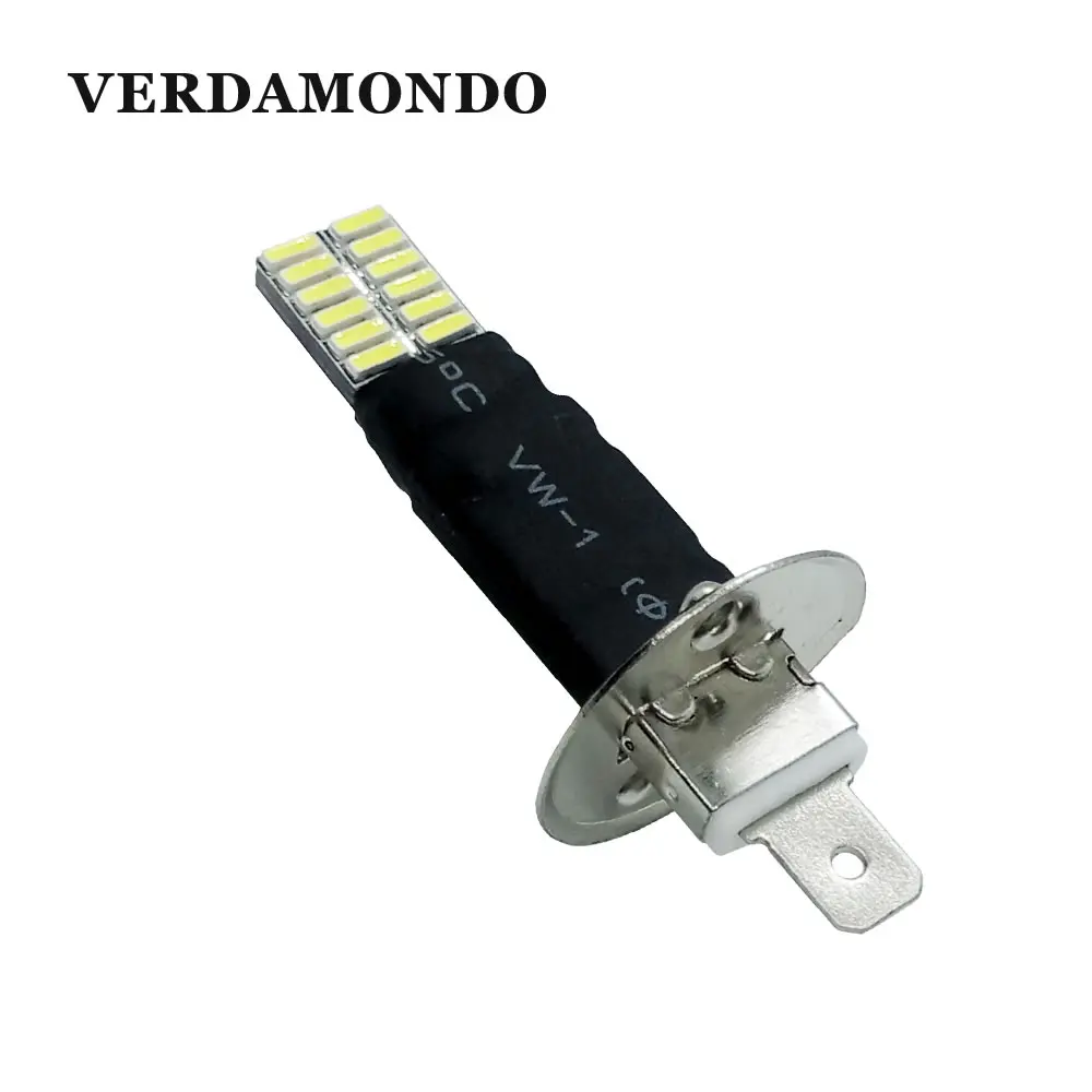 H1 P14.5S 24 4014 SMD автомобиля светодиодный сменные светодиодные лампы для вождения