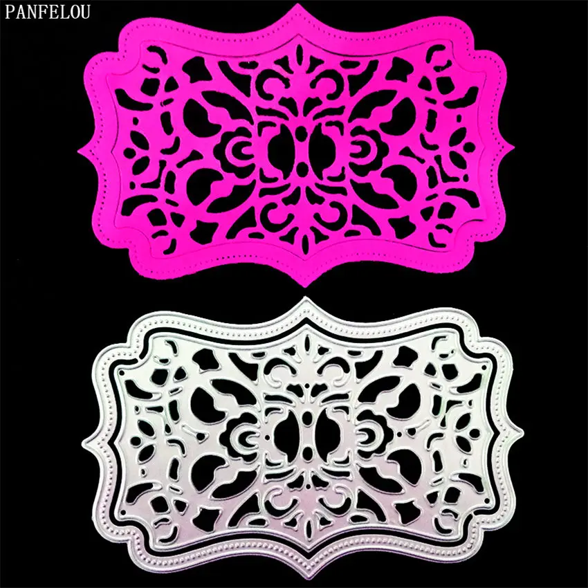 PANFELOU Dreamland лабиринт Бумага высечки штампы металла Ремесло Скрапбукинг/DIY Пасха