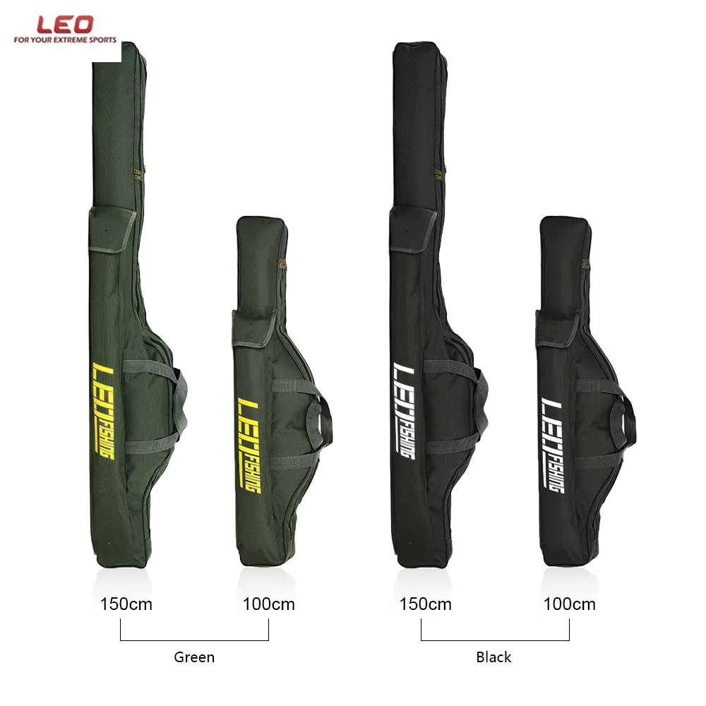 LEO сумки для удочек 100 см/150 см складные многофункциональные рыболовные чехол
