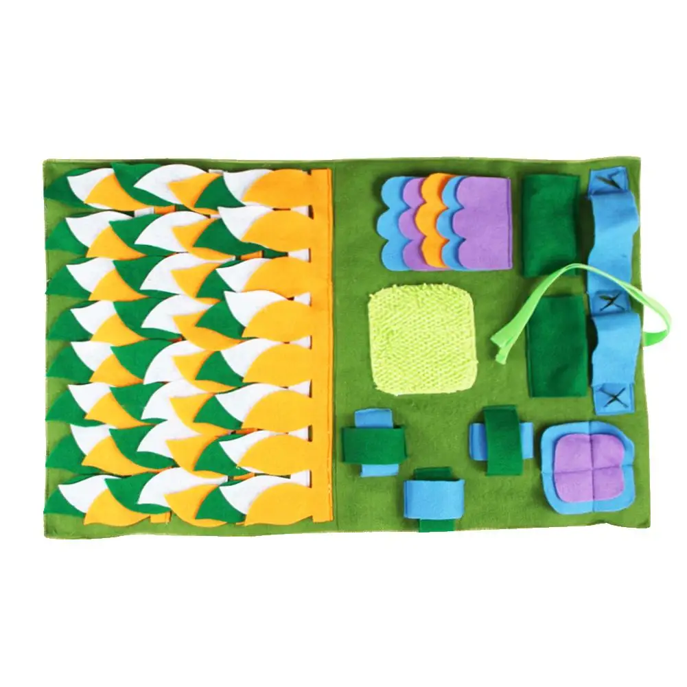 Высокое качество нюхательный коврик для собак моющийся кормления тренировочное