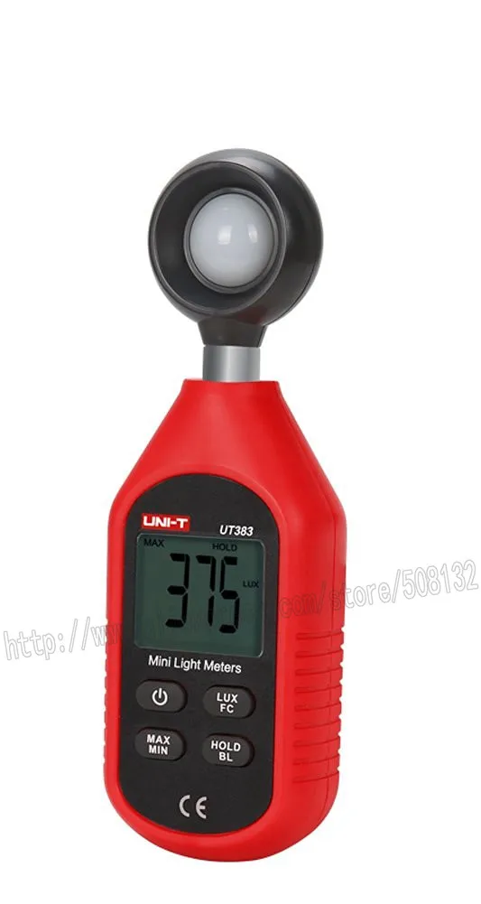 UNI-T UT383 экологическое испытательное оборудование ручной тип люксметр фотометр |