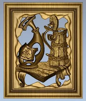 Модель 3d STL для фрезерного станка с ЧПУ гравировальный станок рельефная Artcam Aspire