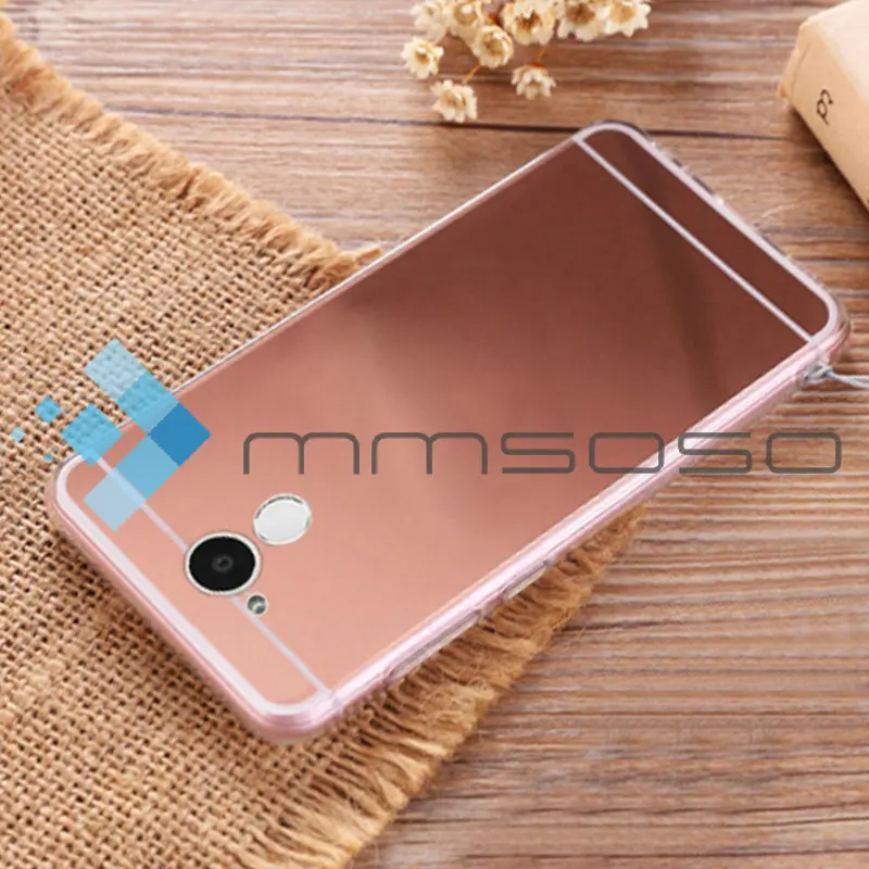 Чехол для Huawei Honor 6A 6C Pro роскошный зеркальный чехол из ТПУ телефона Мягкая
