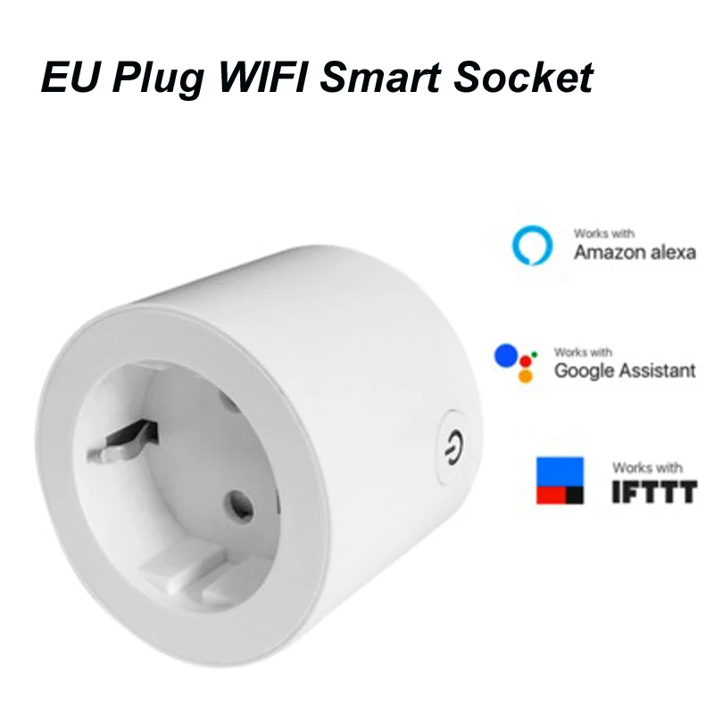 

Смарт-розетка с Wi-Fi, 220 В, 10 А