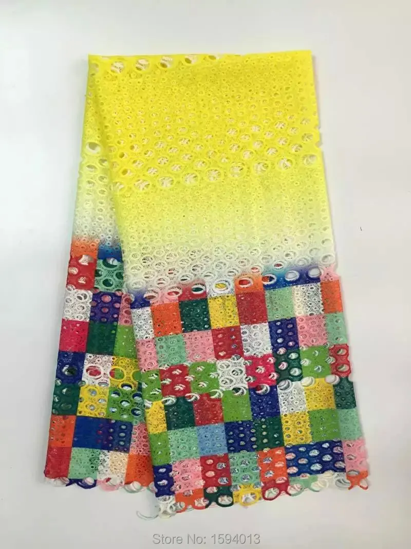 Free shipping!New Arrivals Swiss Voile Lace.High quality new fashion african cord guipure lace fabric 5YD for women dress ZB12 | Дом и сад