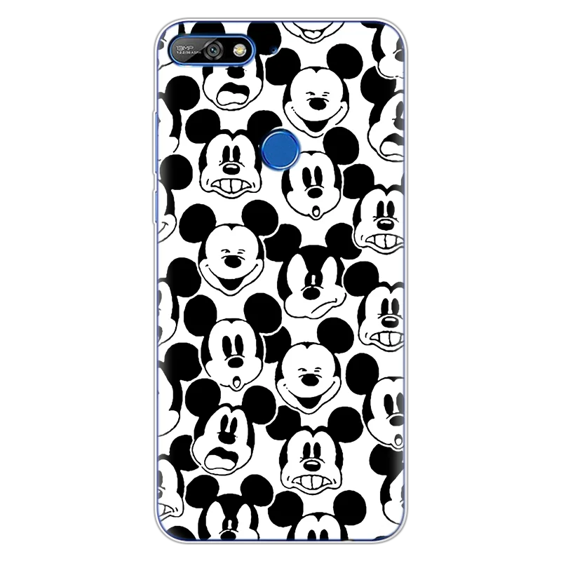 mqgl Силиконовый чехол для huawei Y7 Prime Funda, мультяшный подарок для пары, защита для huawei Y7 Prime, мягкий чехол, резиновый Модный чехол - Цвет: mqgl