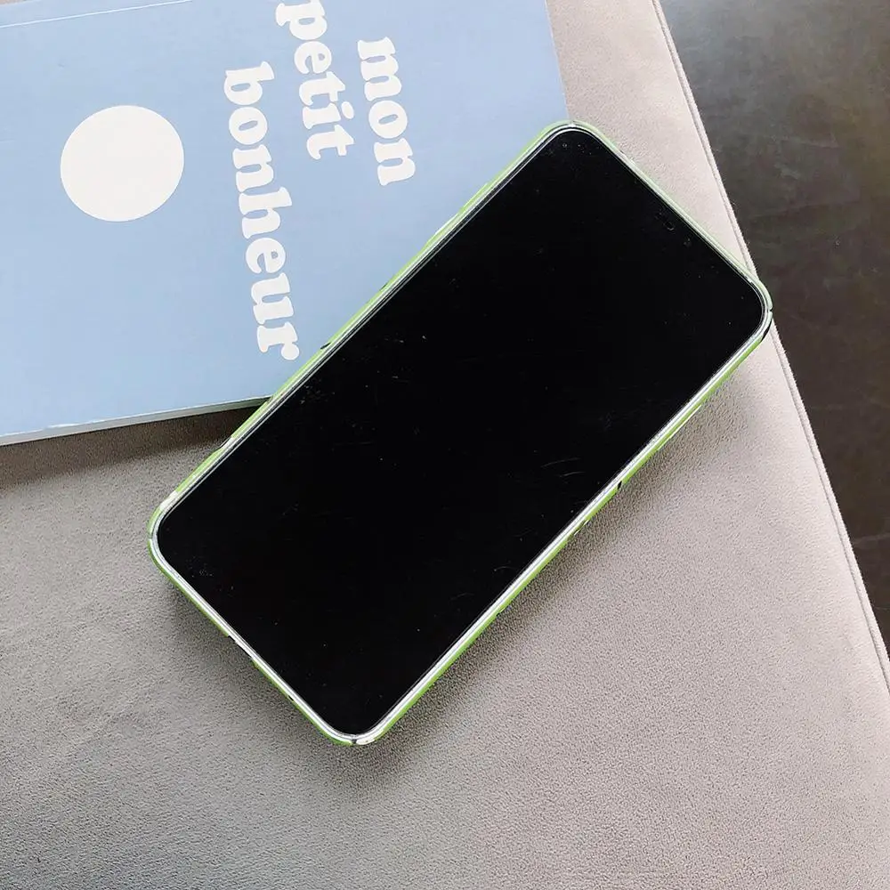 Зеленый с рисунком противоударный чехол для iPhone 7 8 Plus ПК Жесткий Чехол X XS Max XR 6s 6