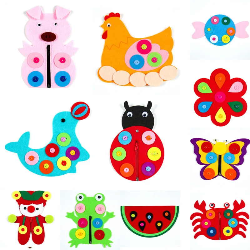 Тканевый материал Сделай Сам посылка 1 Набор детских игрушек тема лесных