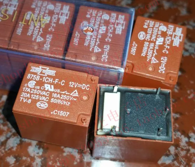 Реле 875B 1CH F C 12VDC 22F 1C 12V 17A|12vdc relay|relay 12vdc |