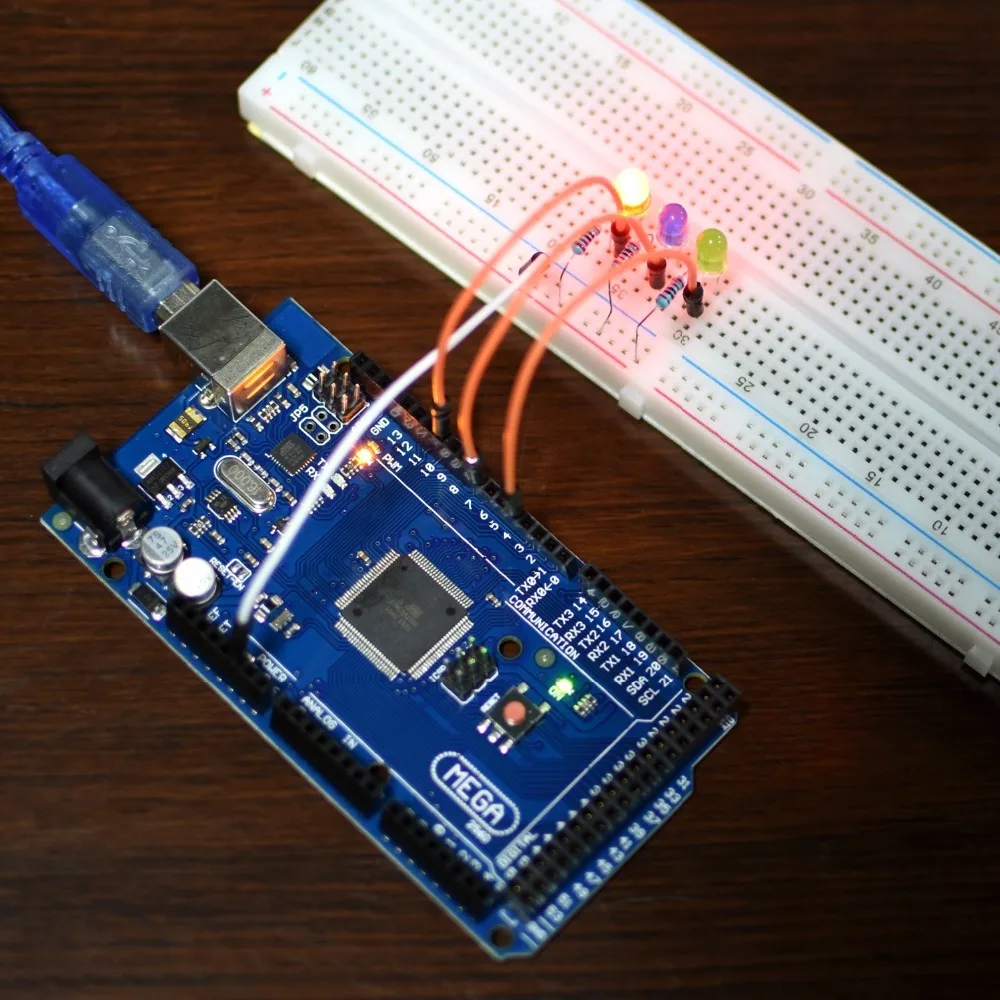 UNIROI для Arduino Mega2560 UNO комплект с учебники полный Starter Kit пламенем Сенсор 5 В модуль