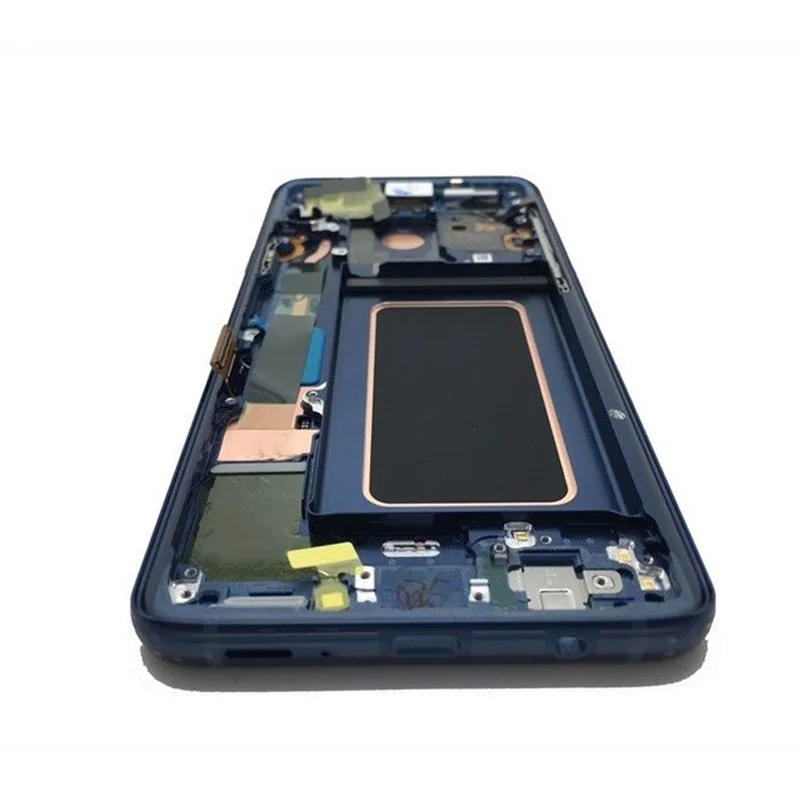 Замена AMOLED LCD для SAMSUNG Galaxy S9 дисплей + сенсорный экран дигитайзер с рамкой Plus G960 G960F