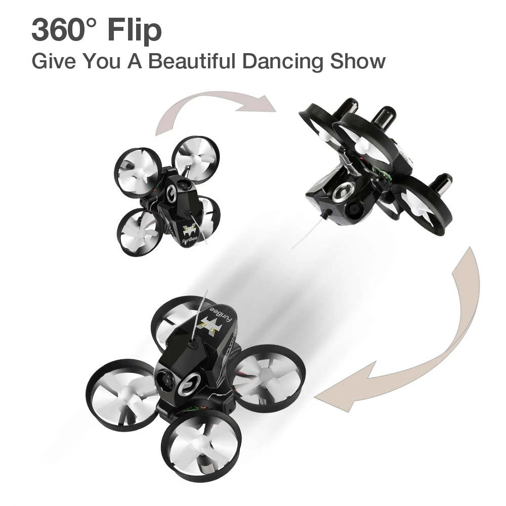 Новый мини-Дрон FuriBee H801 с Wi-Fi FPV дистанционным управлением Квадрокоптер