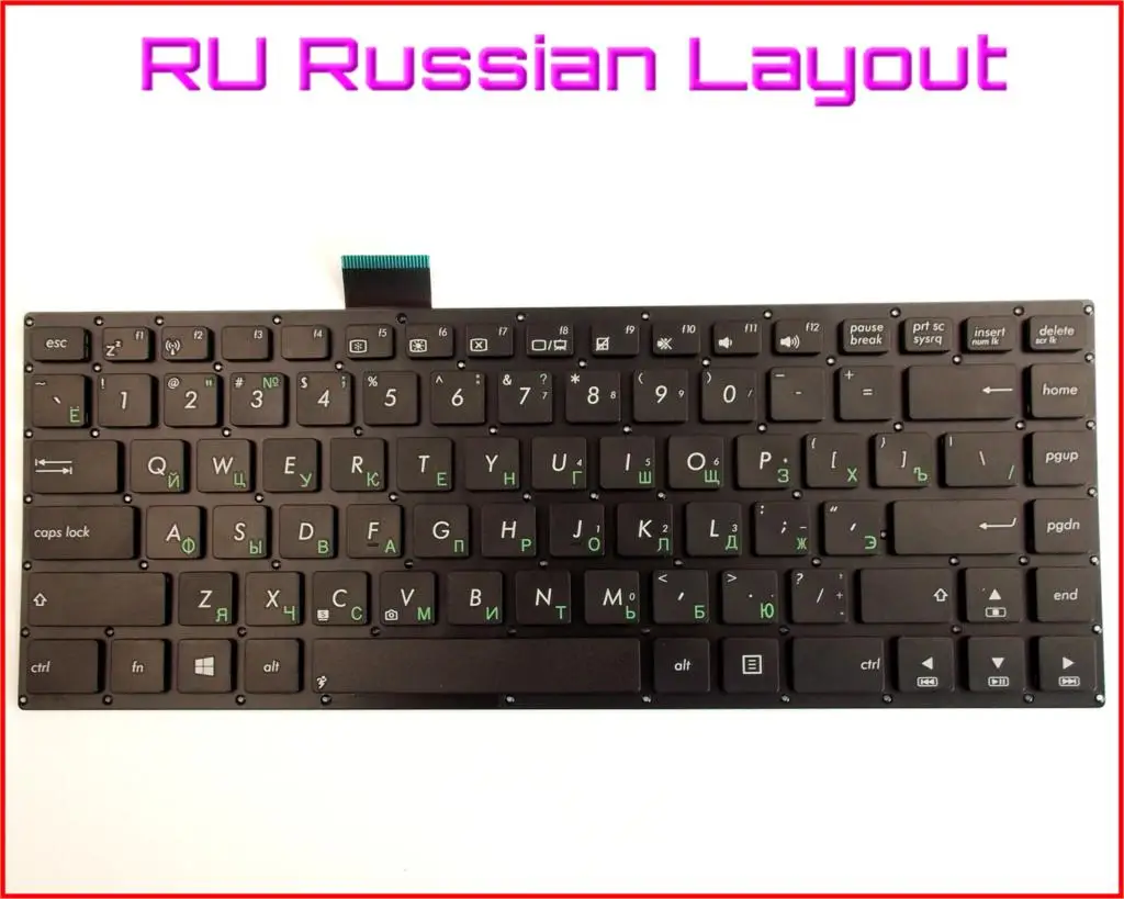 Клавиатура для ASUS VivoBook F402C русская версия X402 S400CB X402C X402CA S451 S451E S451L S451LB ноутбук без