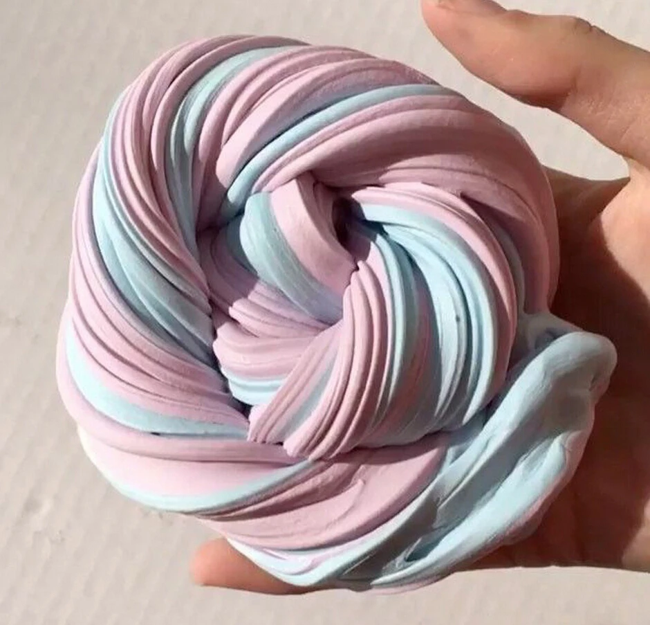 pudcoco новейшие горячей пушистый floam слизь Ароматические стресса без буры Пластилин осадка игрушка Поделочная глина