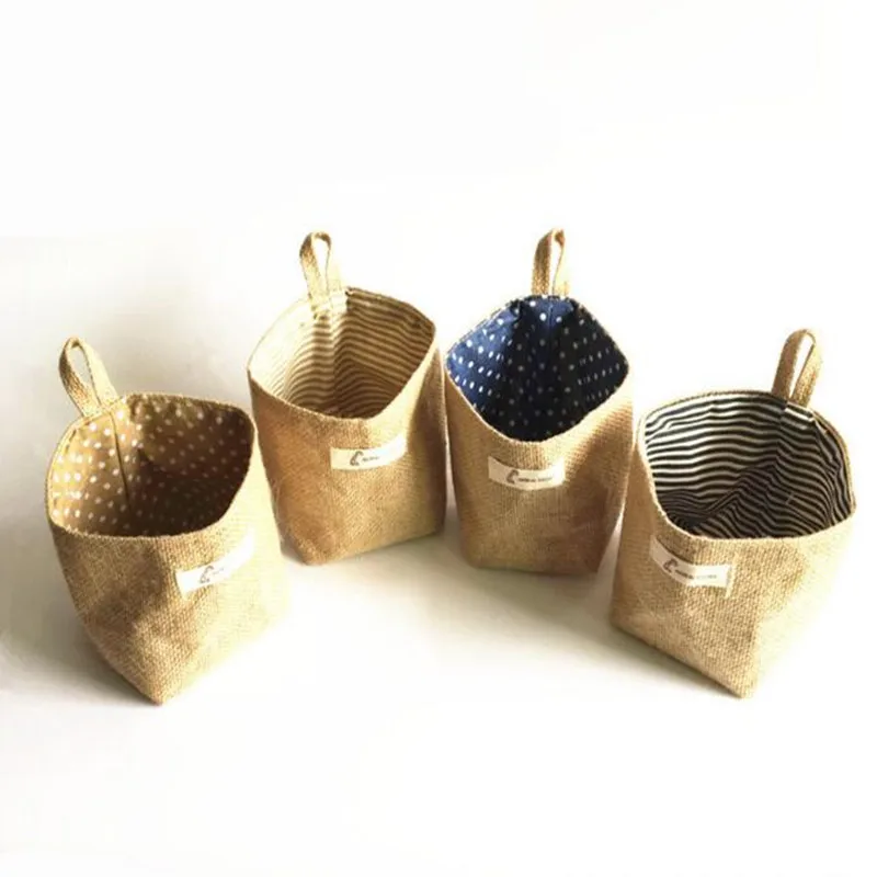 Бытовой цветочный горшок маленькие мешки подвесной мешок корзина для хранения