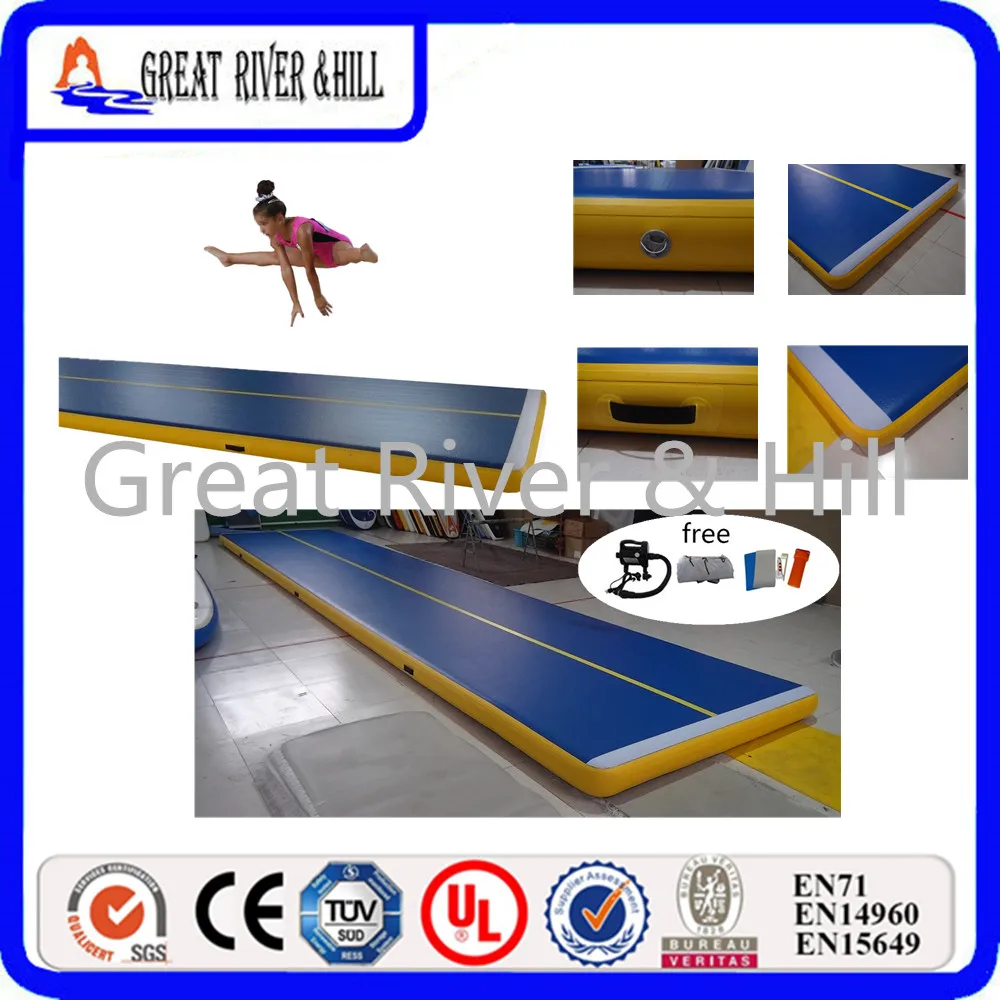 

Great River Hill Air track for club use and shool use with size 8m x2m x0.2m