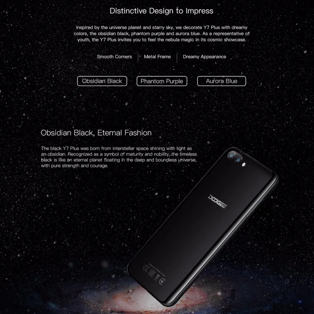 DOOGEE Y7 Plus мобильный телефон 6 18 дюймов 1080*2246 экран MTK6757 Восьмиядерный 2 5 ГГц ГБ ОЗУ 64