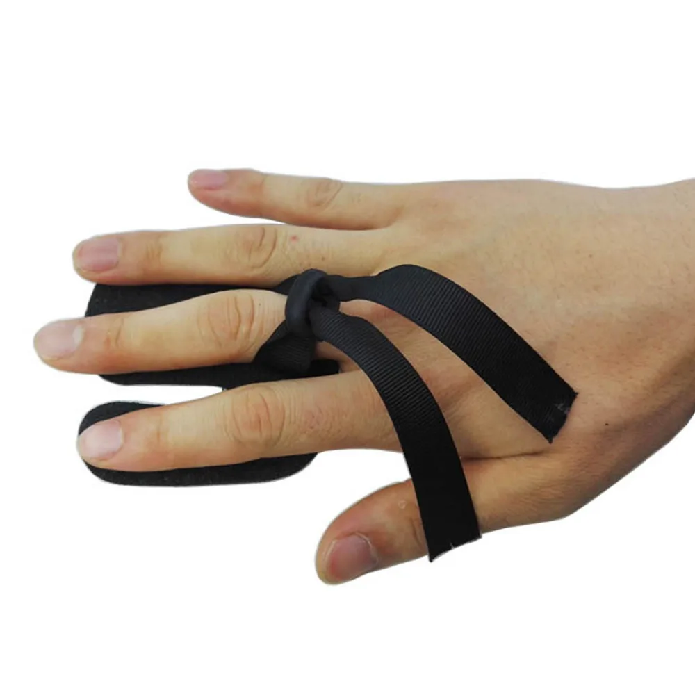 1 комплект защита для стрельбы из лука 3 ремешка кожаный ремешок с бантиком охоты