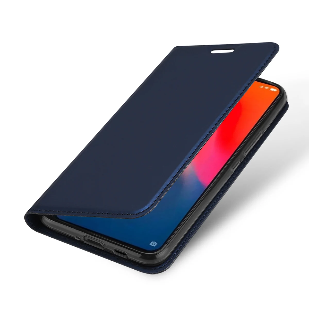 Чехол из искусственной кожи для Xiaomi mi 9 T Роскошный ультра тонкий флип чехол