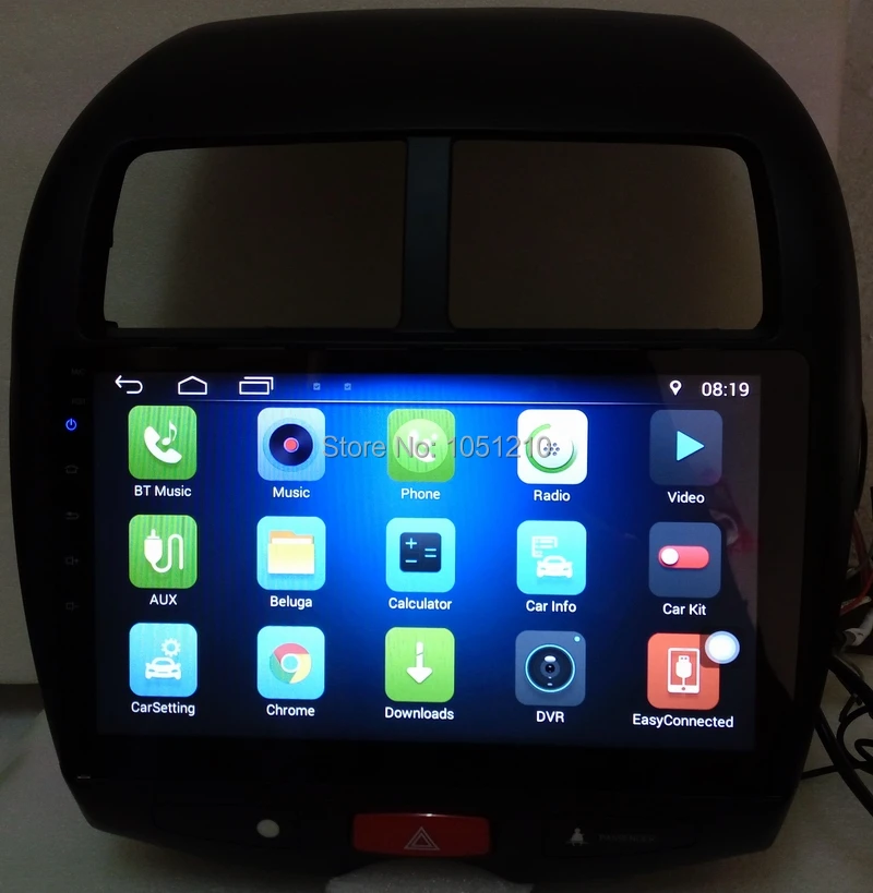 Ouchuangbo 10 1 дюймовый автомобильный радиоприемник GPS стерео для Mitsubishi ASX 2013 2015 с 3G wifi