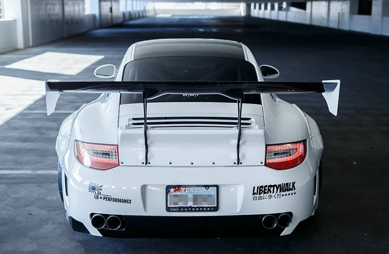 Для Porsche 911 997 LB Стиль FRP стекловолокно полный набор тела стекловолокна гоночная