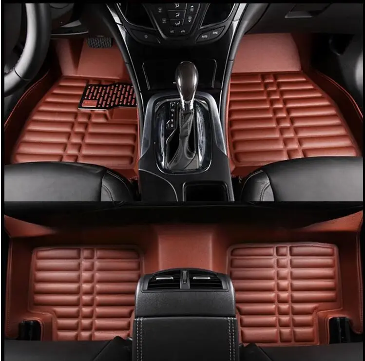 Myfmat new automobile car foot rug pad carpet for MITSUBISHI lancer ex V3/5/6 Pajero Sport Outlander V73 V77 Grandis EVO IX dx 7 |
