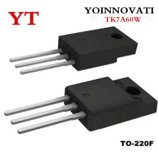 10 шт./лот TK7A60W TK7A60 K7A60W 600V 7A TO 220F IC лучшее качество|Интегральные схемы| |