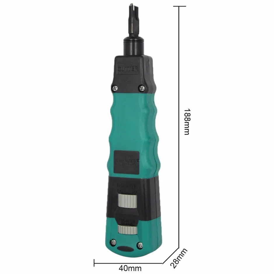 

CP-3148 Impact and Punch Down Tool With 110/88 & 66 Blade Wire Crimpers Pliers Electrical Crimping Tools