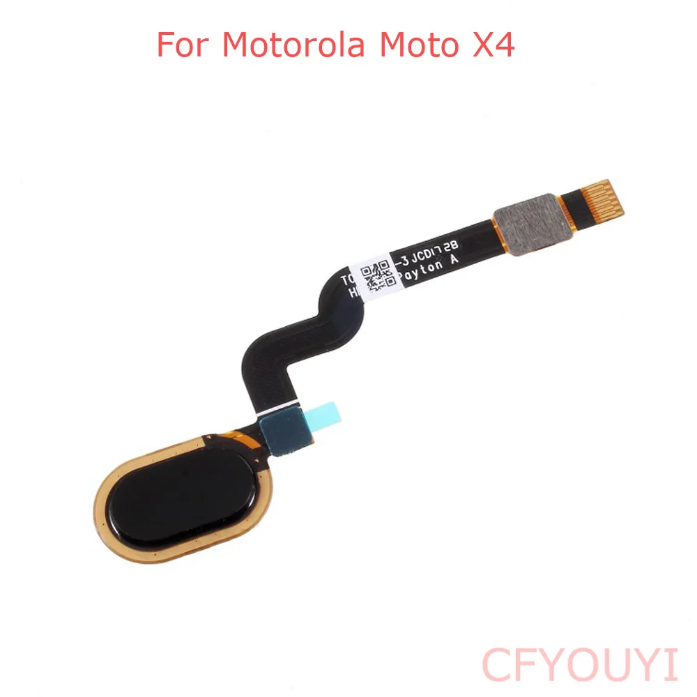 Для Motorola Moto X4 сканер отпечатков пальцев Сенсорный ID кнопка домой гибкий кабель