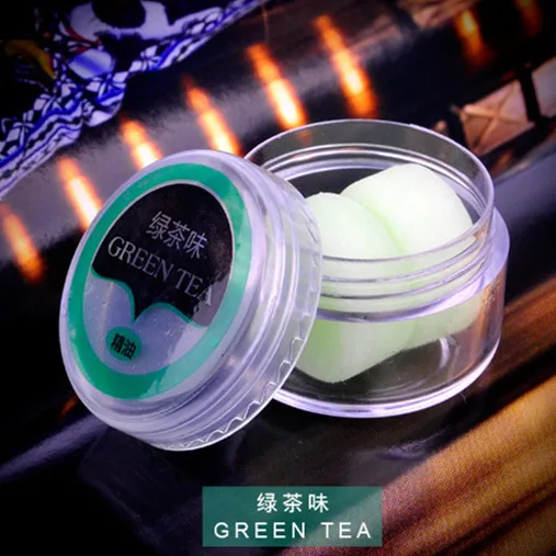 green tea Для зажим для автомобильной вентиляционной решетки духи 2 шт./компл. сплошной таблетки Fragnace Диффузионные масляные Fragnace Pad автомобильный ароматизатор Замена автомобильный освежитель воздуха - Название цвета: green tea