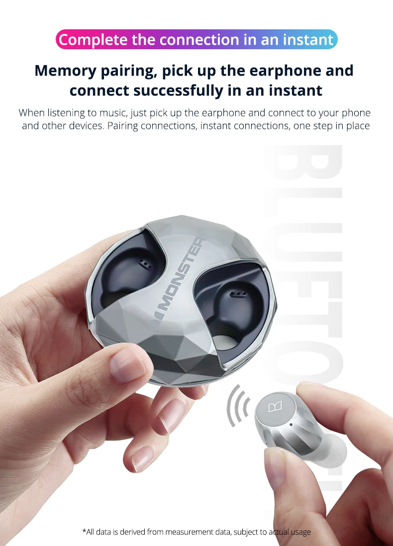 Monster TWS cleanity HD Airlinks беспроводные наушники Bluetooth 5,0 наушники IPX5 водонепроницаемые наушники i7s свободные наушники