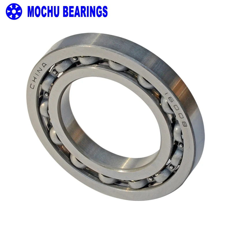 1pcs Bearing 16008 7000108 40x68x9 MOCHU Open Deep Groove Ball Bearings Single Row High quality | Обустройство дома