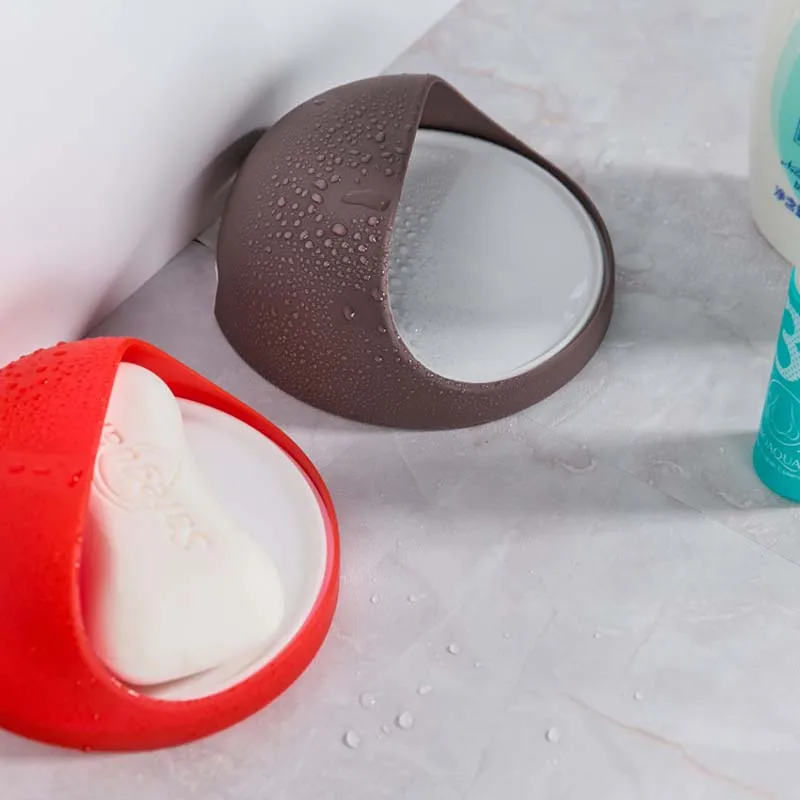 Пластик кухня ванная комната Мини Настенный мыло держатель портативный дорожная