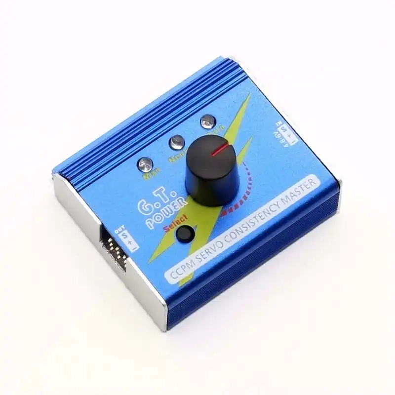 RC hobby GT Power servo тестер с металлическим чехол CCPM 3CH цифровой аналоговый консистенция
