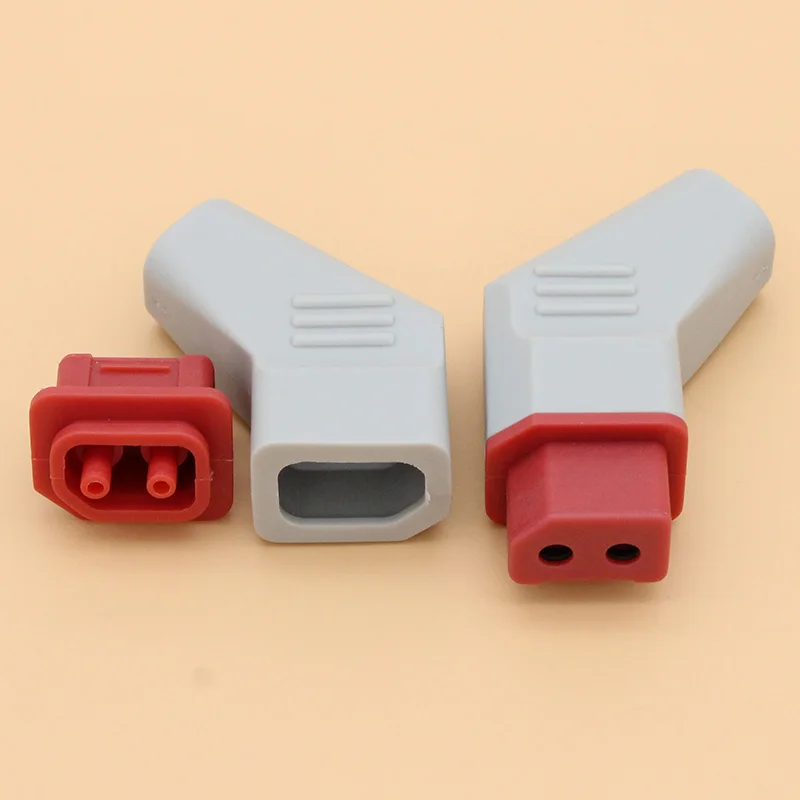 NIBP blood pressure cuff air hose adapter connector to Nihon Kohden BSM/PVB monitor,Dual channel airway plug.