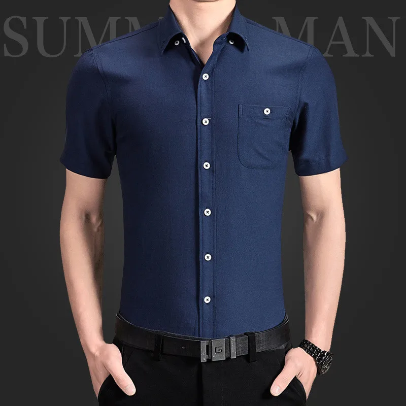 VERSMA Мода 2017 г. Slim Fit с коротким рукавом Мужская одежда рубашки Camisa социальная Masculina