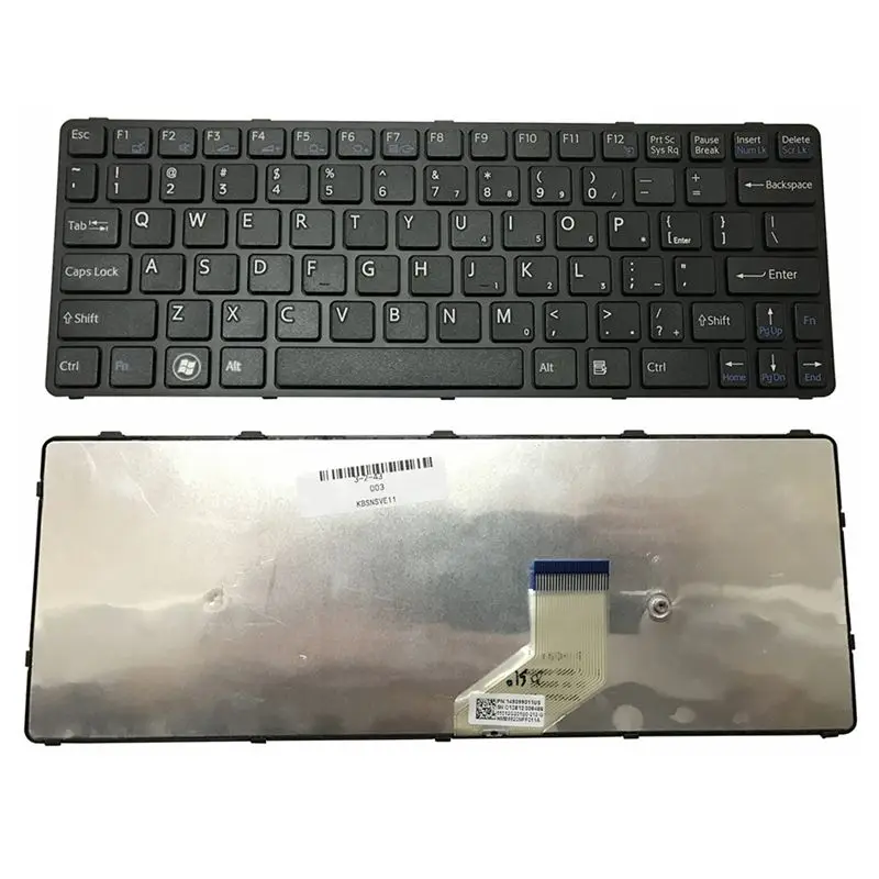 

GZEELE New For SONY VAIO E11 SVE11 SVE 11 SVE111 SVE11113FXB SVE11115EG English Keyboard US 149036311 black