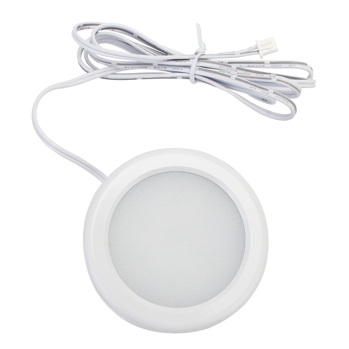 Затемняемый 12V DC 3W LED Круглый под шкафом освещение шайба Свет для кухни счетчик