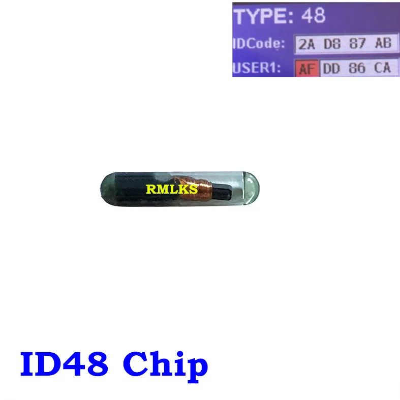 Новый пустой чип ключ ID48 TP08 для KD X2 транспондер стекло Chp разблокировка