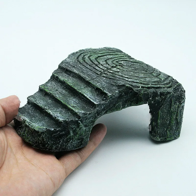 Полимерная аквариумная рептилия для скалолазания платформа черепаховых