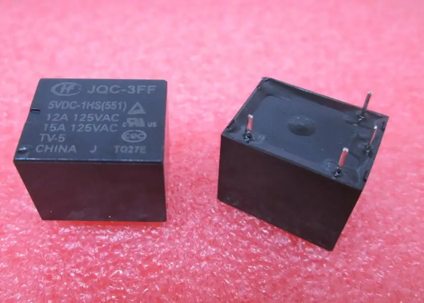 Новое реле JQC 3FF 5VDC 1HS 005 JQC3FF 5VDC1HS T73 5V DIP4|Реле| |